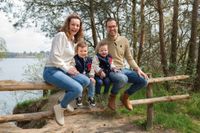 familieshoot gezin Reindersmeer